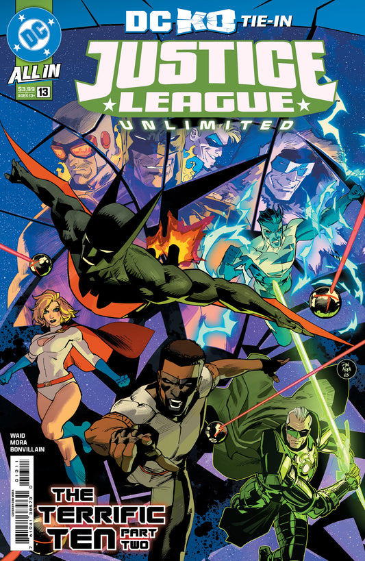 JUSTICE LEAGUE UNLIMITED #13 CVR A DAN MORA (DC K.O.)