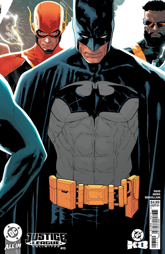 JUSTICE LEAGUE UNLIMITED #13 CVR D JEFF SPOKES CARD STOCK VAR (DC K.O.)