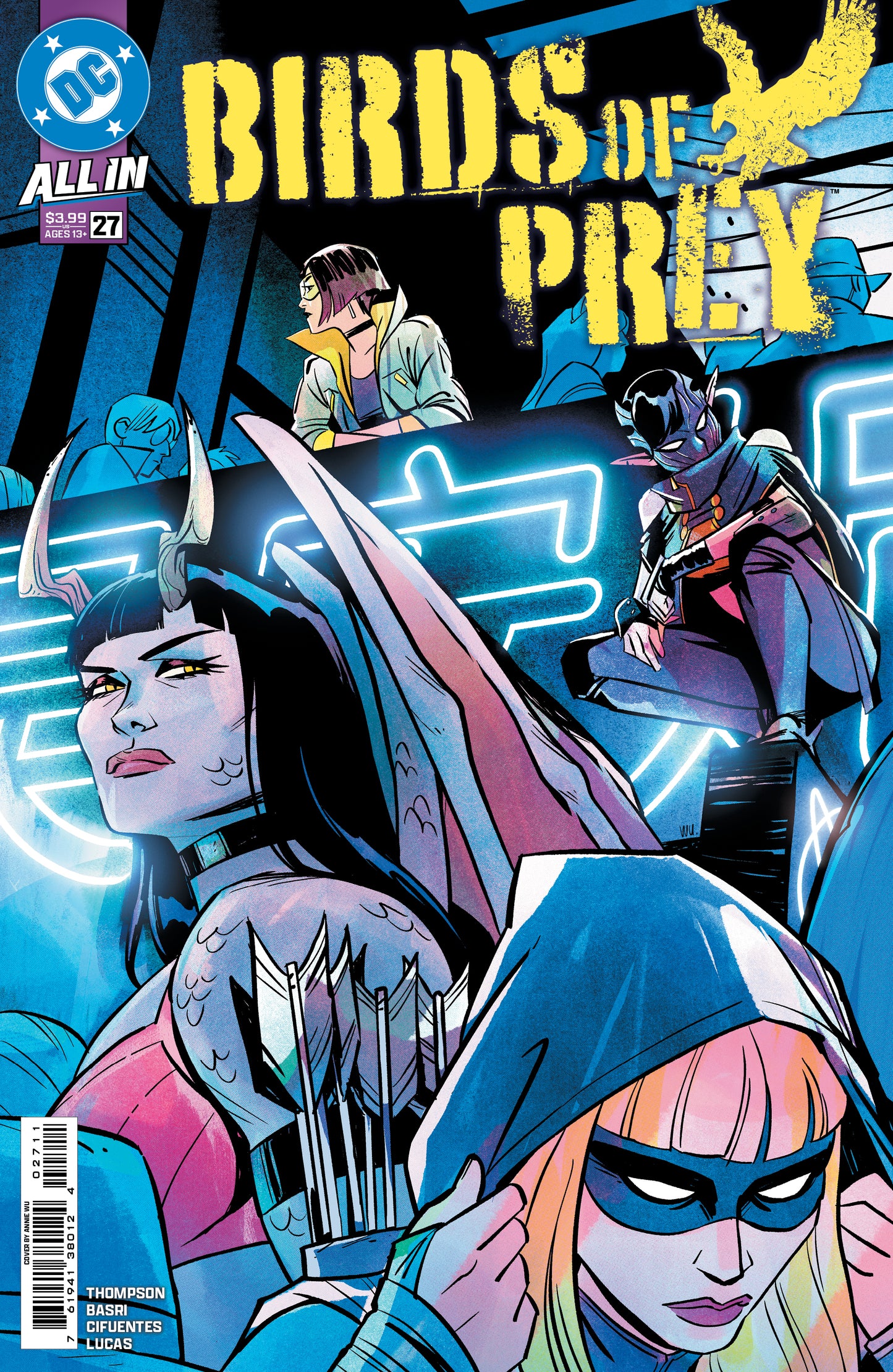 BIRDS OF PREY #27 CVR A ANNIE WU
