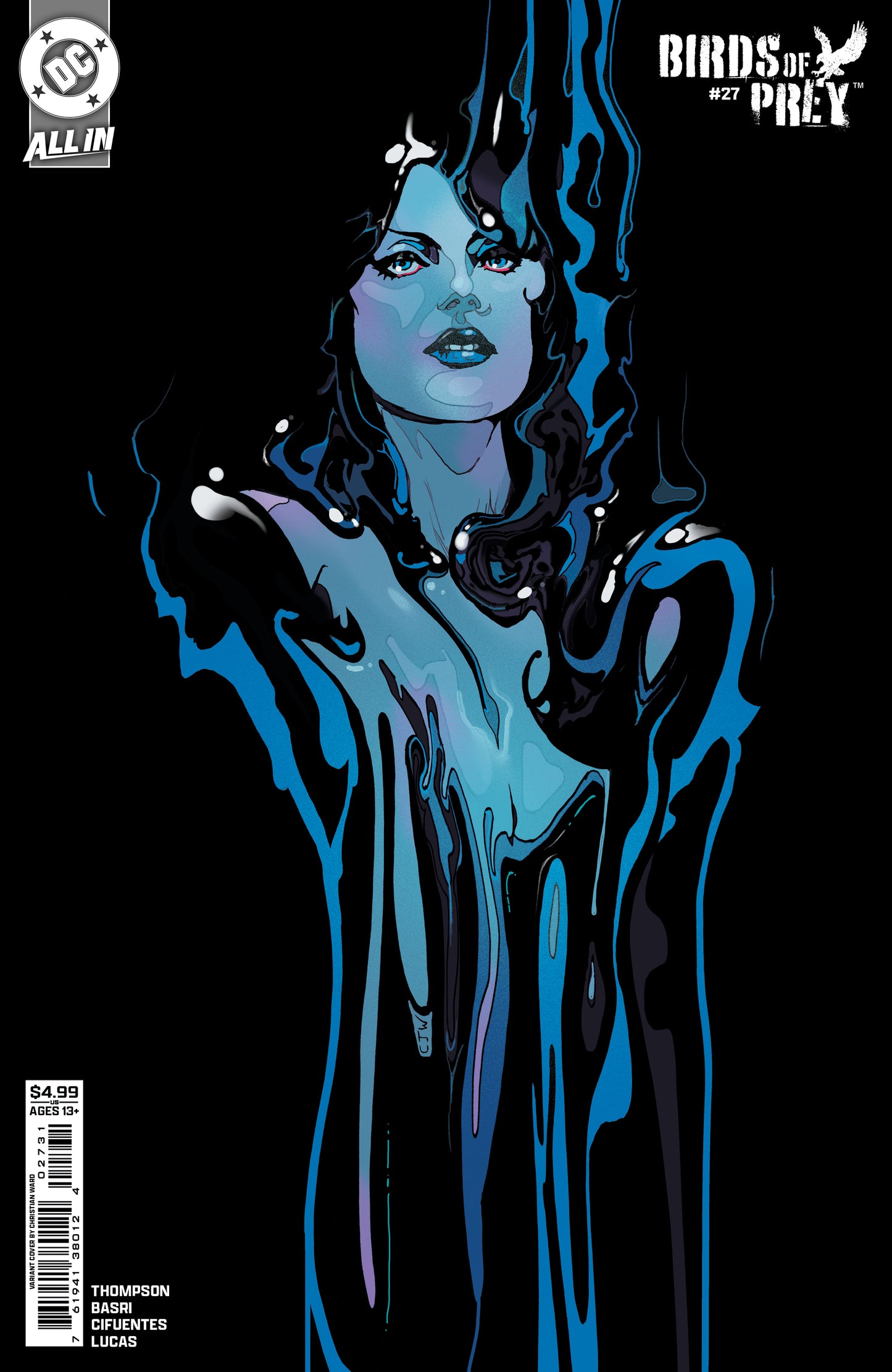 BIRDS OF PREY #27 CVR B CHRISTIAN WARD CARD STOCK VAR