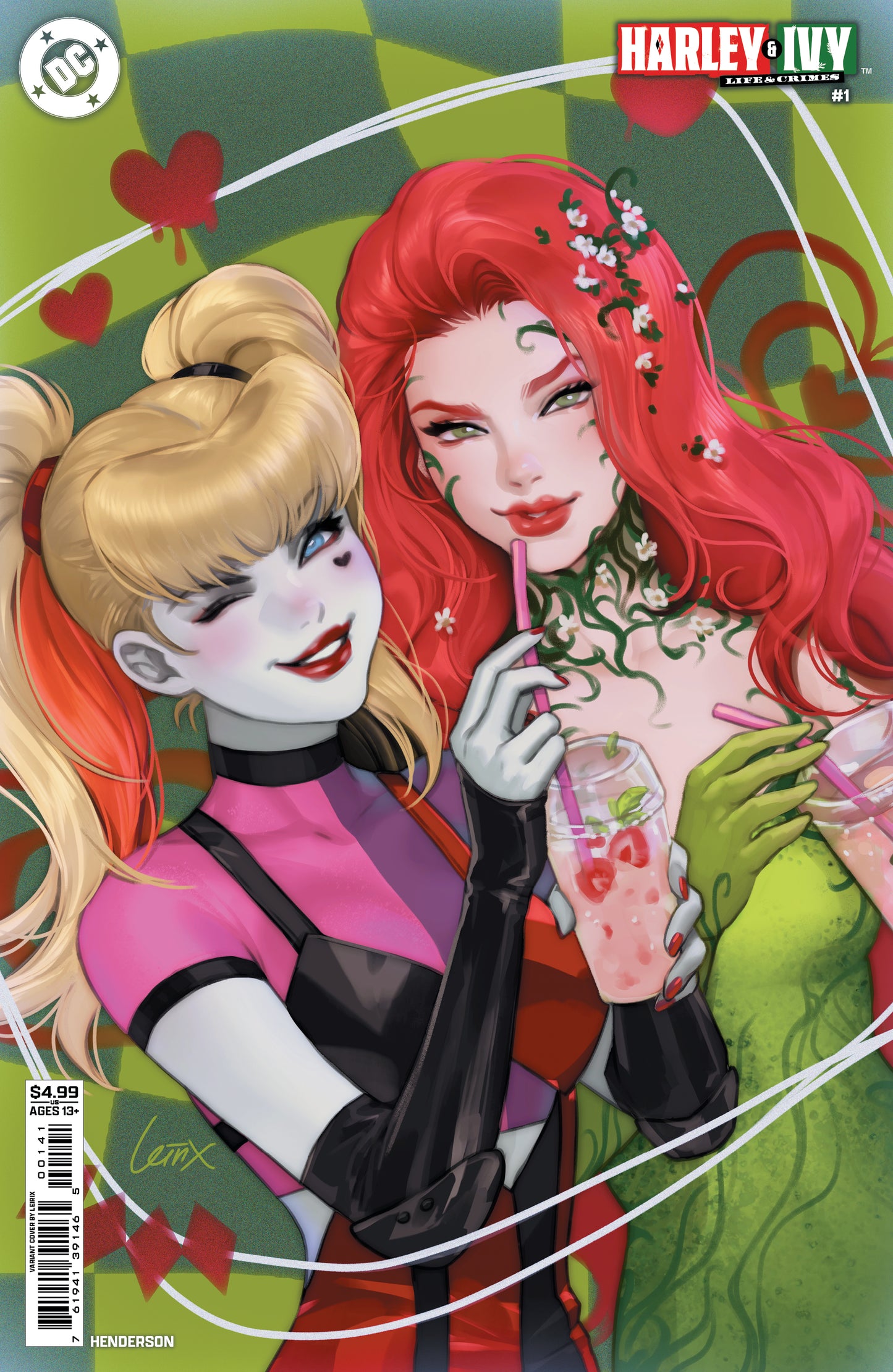 HARLEY AND IVY LIFE AND CRIMES #1 (OF 6) CVR D LESLEY LEIRIX LI CARD STOCK VAR