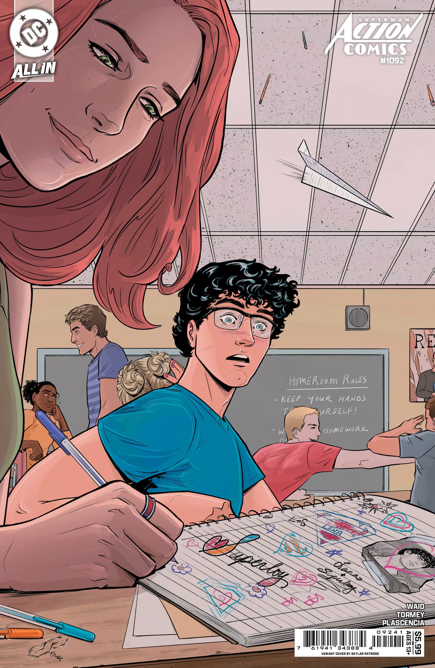 ACTION COMICS #1092 CVR D SKYLAR PATRIDGE CARD STOCK VAR