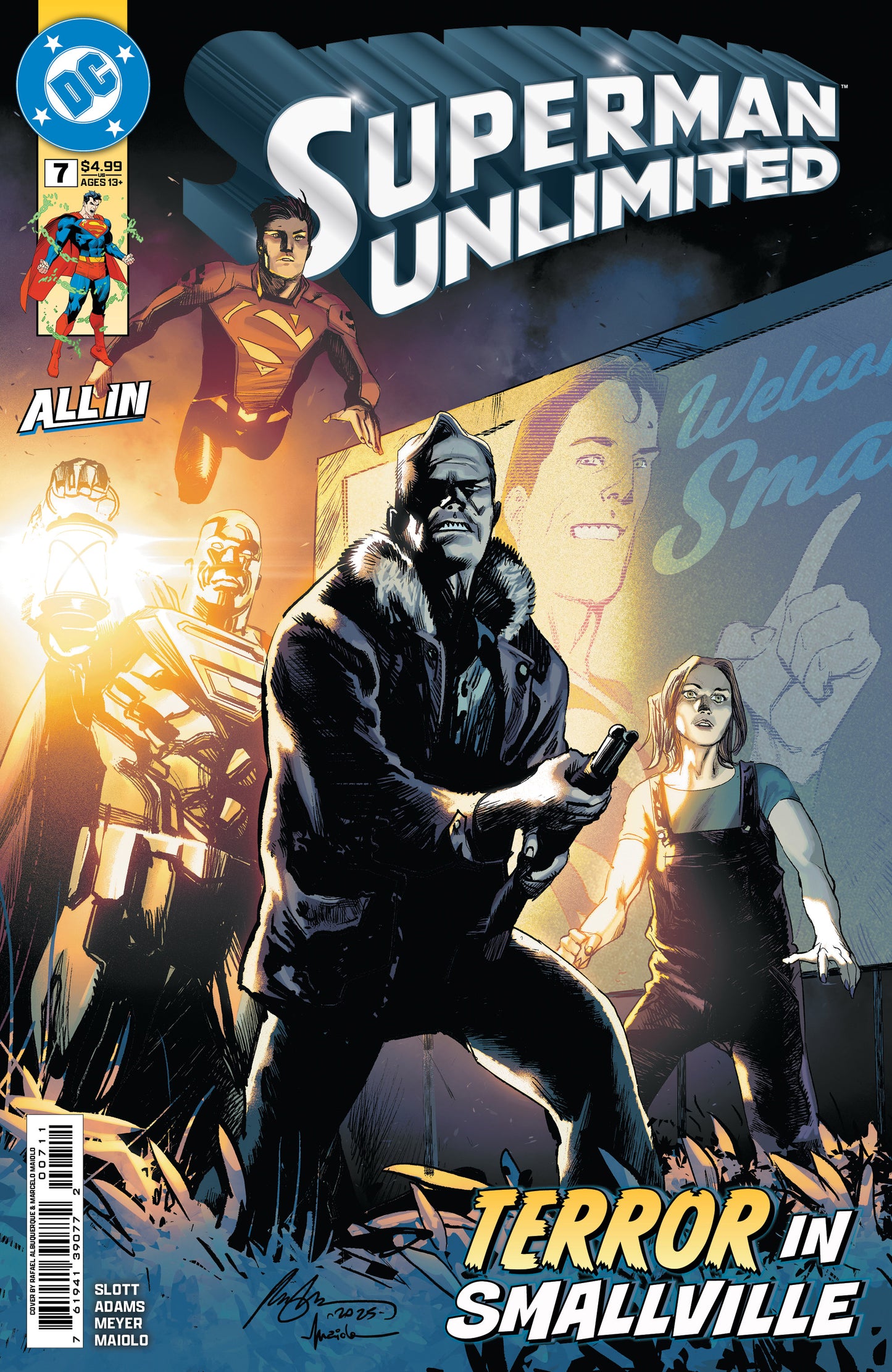 SUPERMAN UNLIMITED #7 CVR A RAFAEL ALBUQUERQUE