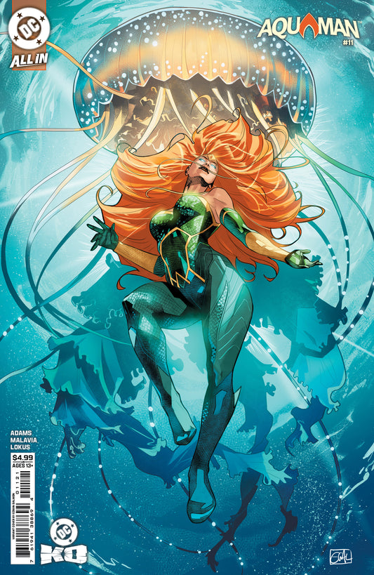 AQUAMAN #11 CVR C EDWIN GALMON CARD STOCK VAR