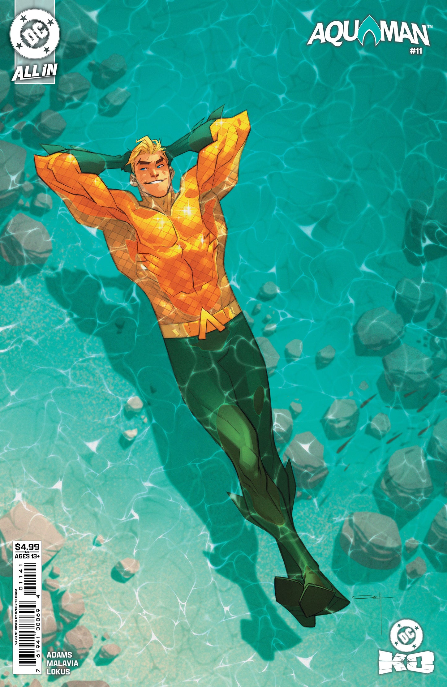 AQUAMAN #11 CVR D OZGUR YILDIRIM CARD STOCK VAR