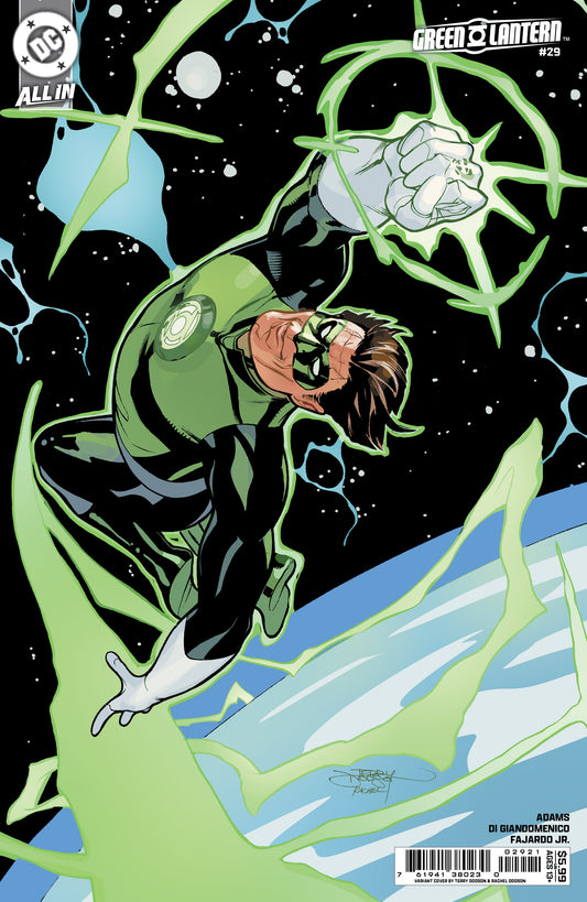 GREEN LANTERN #29 CVR B TERRY DODSON & RACHEL DODSON CARD STOCK VAR
