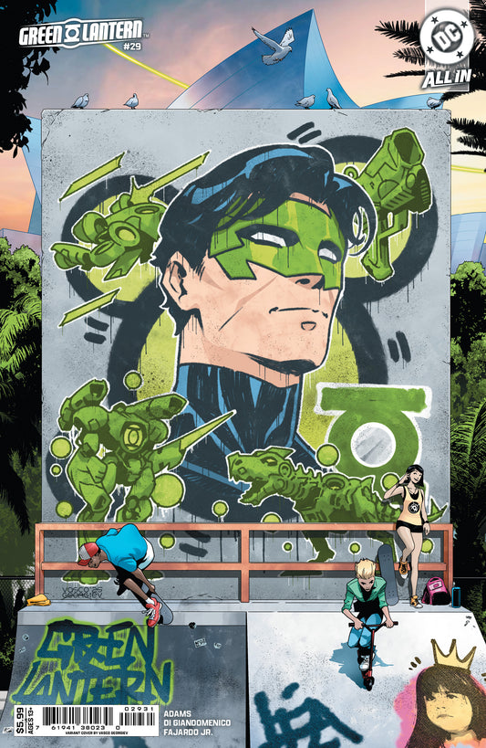 GREEN LANTERN #29 CVR C VASCO GEORGIEV CARD STOCK VAR