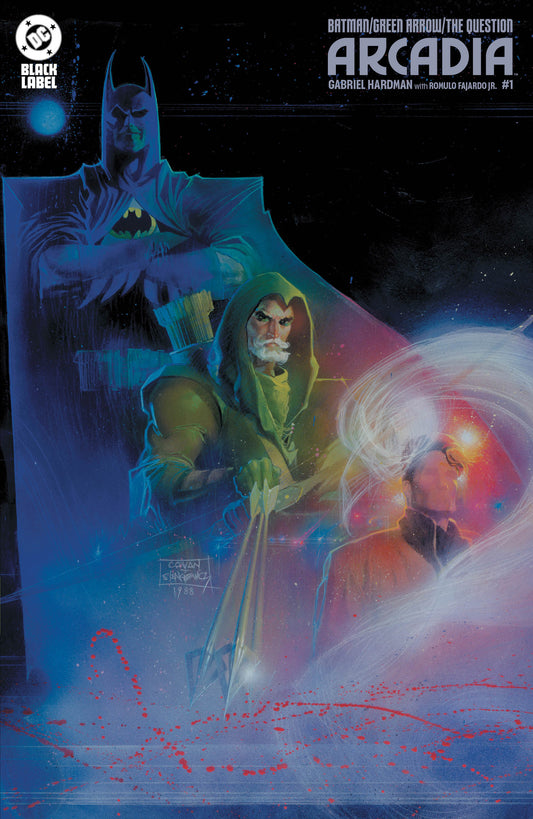 BATMAN GREEN ARROW THE QUESTION ARCADIA #1 (OF 4) CVR C DENYS COWAN & BILL SIENKIEWICZ VAR (MR)