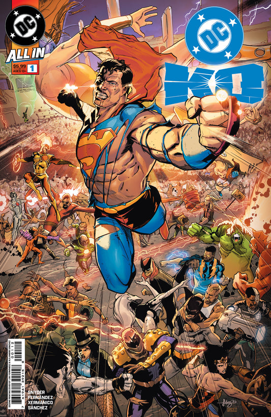DC K.O. #1 (OF 5) Second Printing Cvr A Javi Fernandez