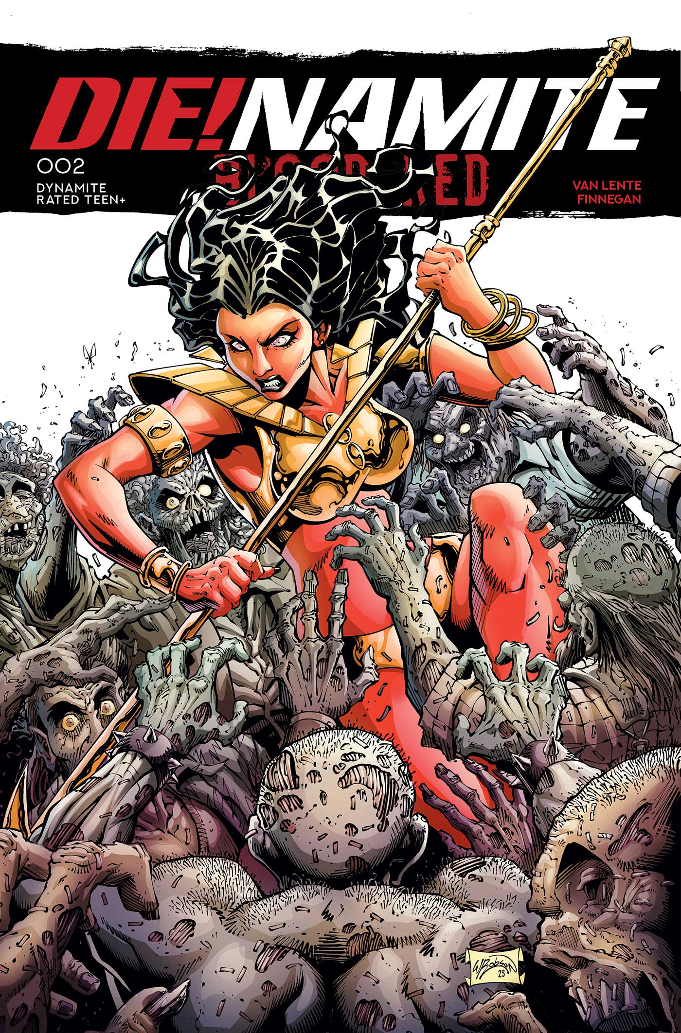 DIENAMITE BLOOD RED #2 CVR D WILL ROBSON VAR