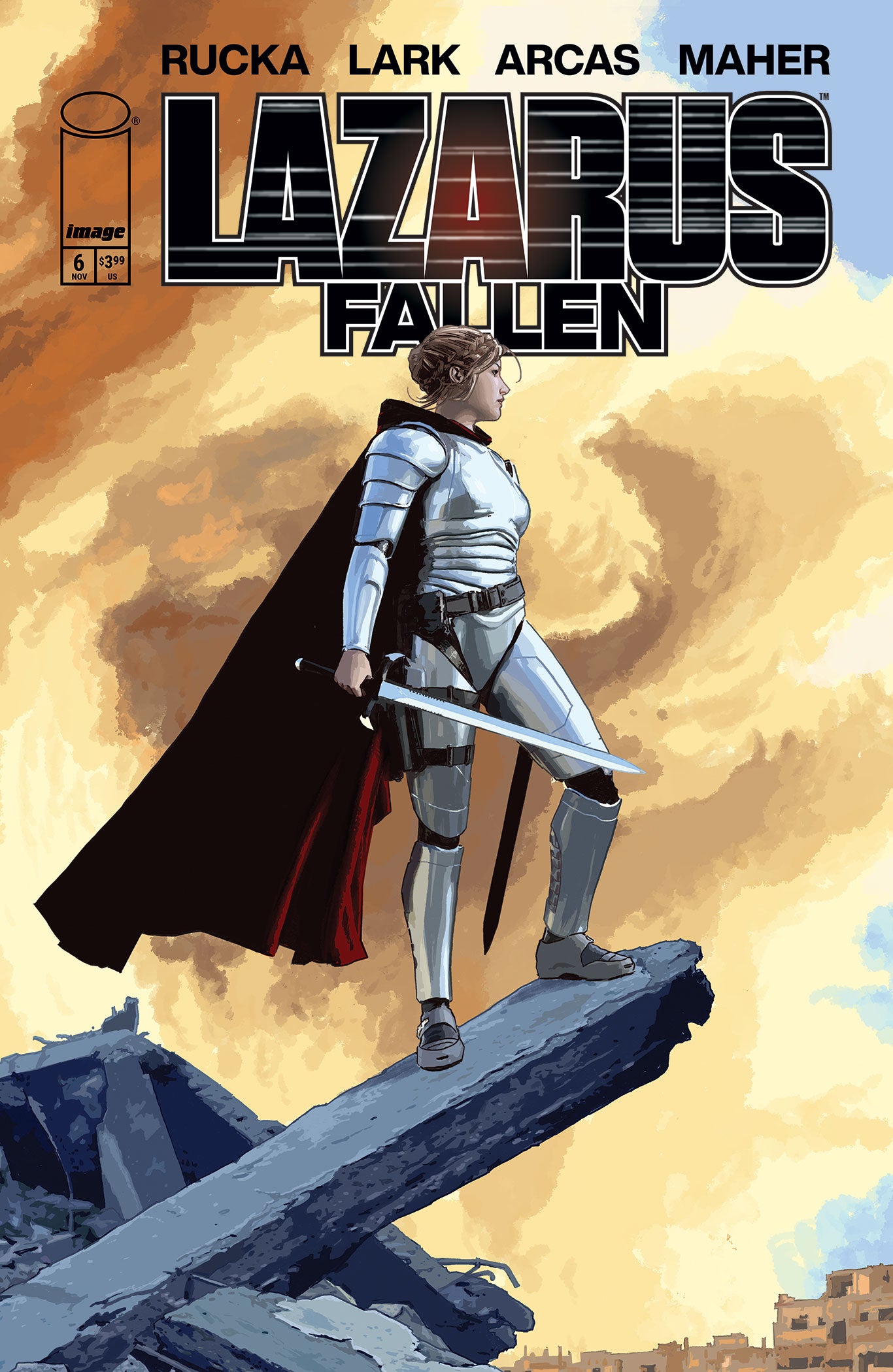 LAZARUS FALLEN #6 CVR A MCHAEL LARK (MR)
