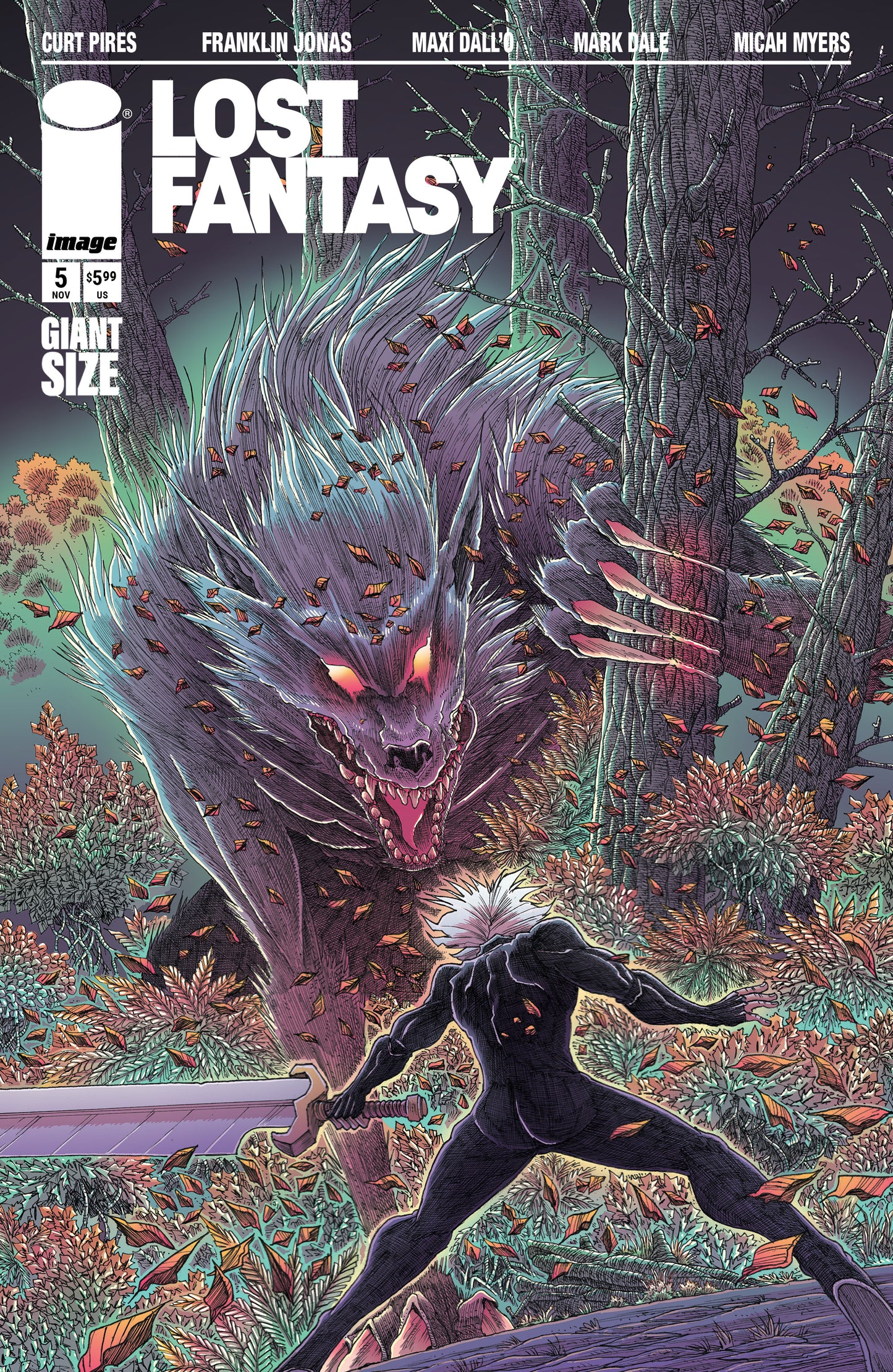 LOST FANTASY #5 CVR H JAMES STOKOE VAR