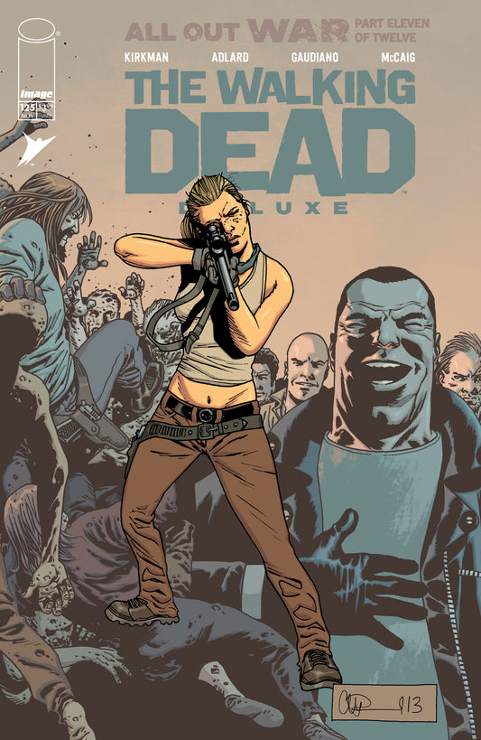 WALKING DEAD DELUXE #125 CVR B CHARLIE ADLARD & DAVE MCCAIG VAR (MR)