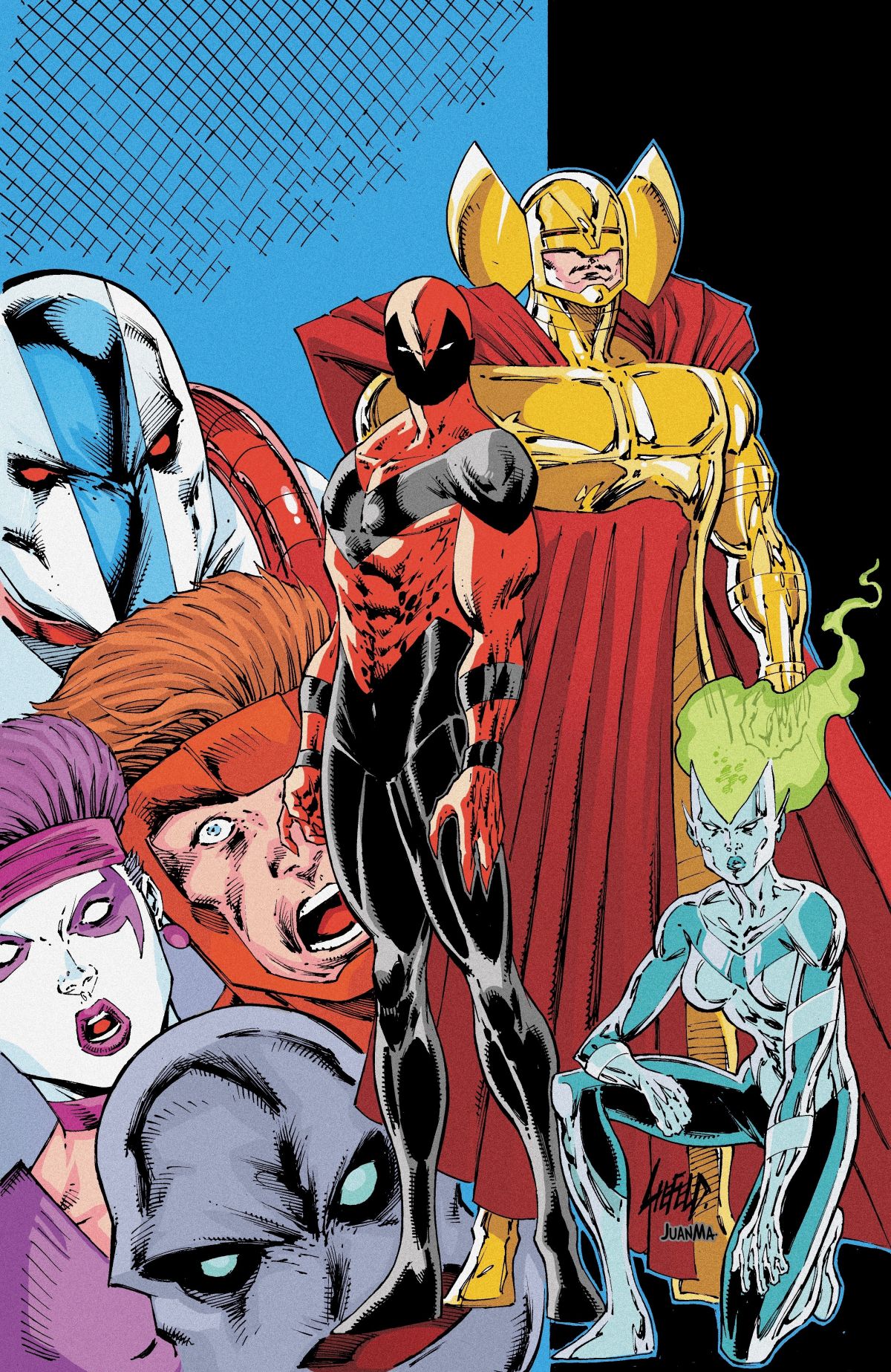 YOUNGBLOOD #1 (2025) 2ND PTG CVR B ROB LIEFELD VIRGIN VAR