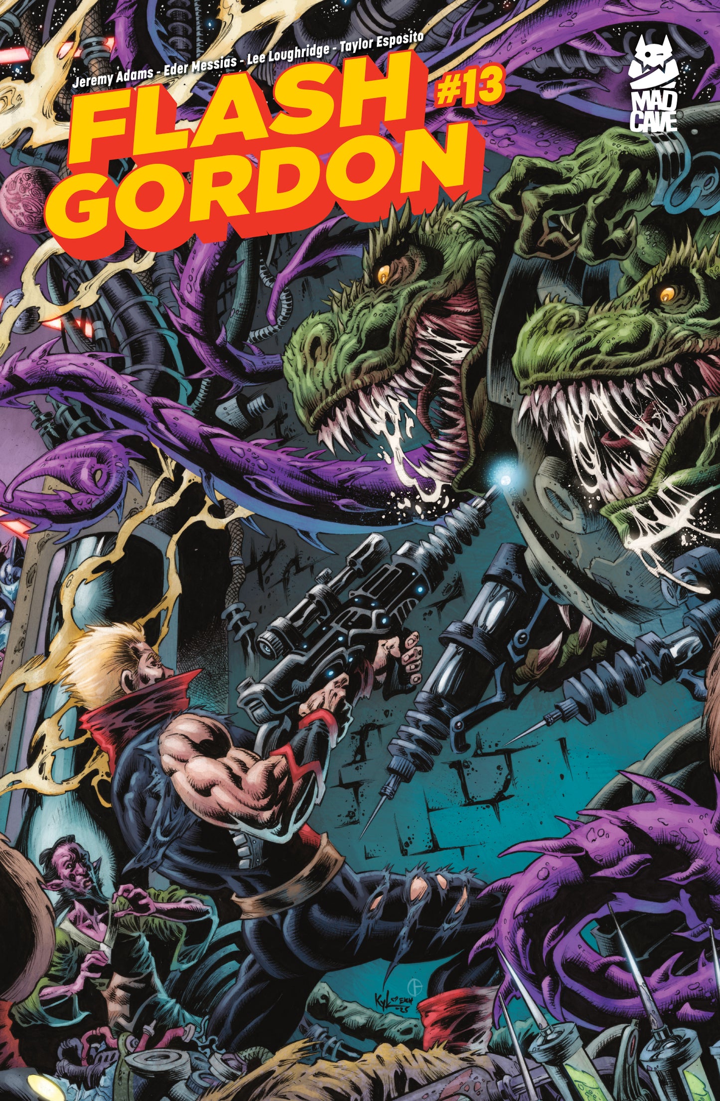 FLASH GORDON #13 CVR B WILL CONRAD FIGHT SCENE VAR