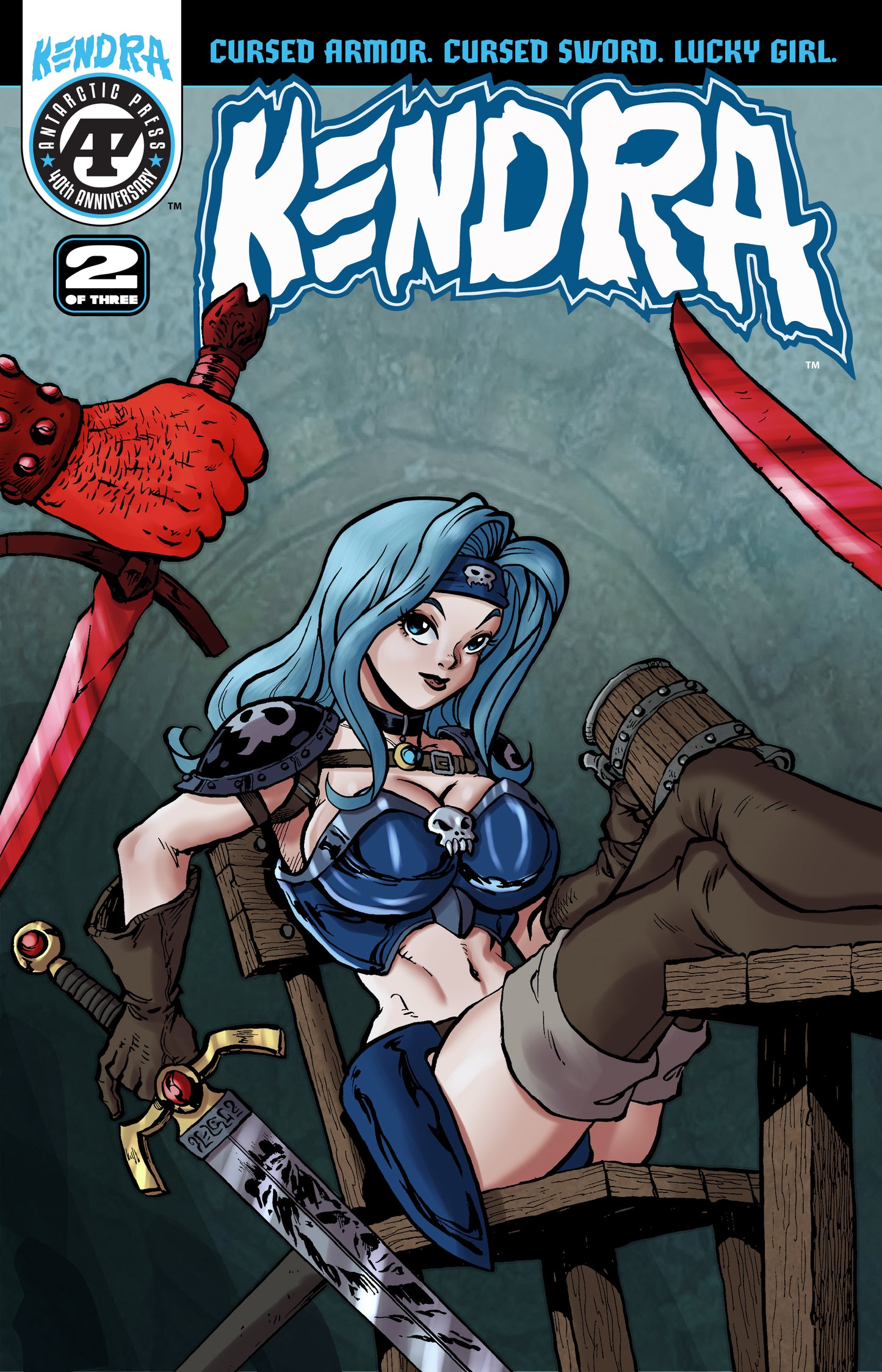 KENDRA #2 (OF 3) CVR B BEN DUNN & DAVID HUTCHINSON LUNAR EXCLUSIVE VAR