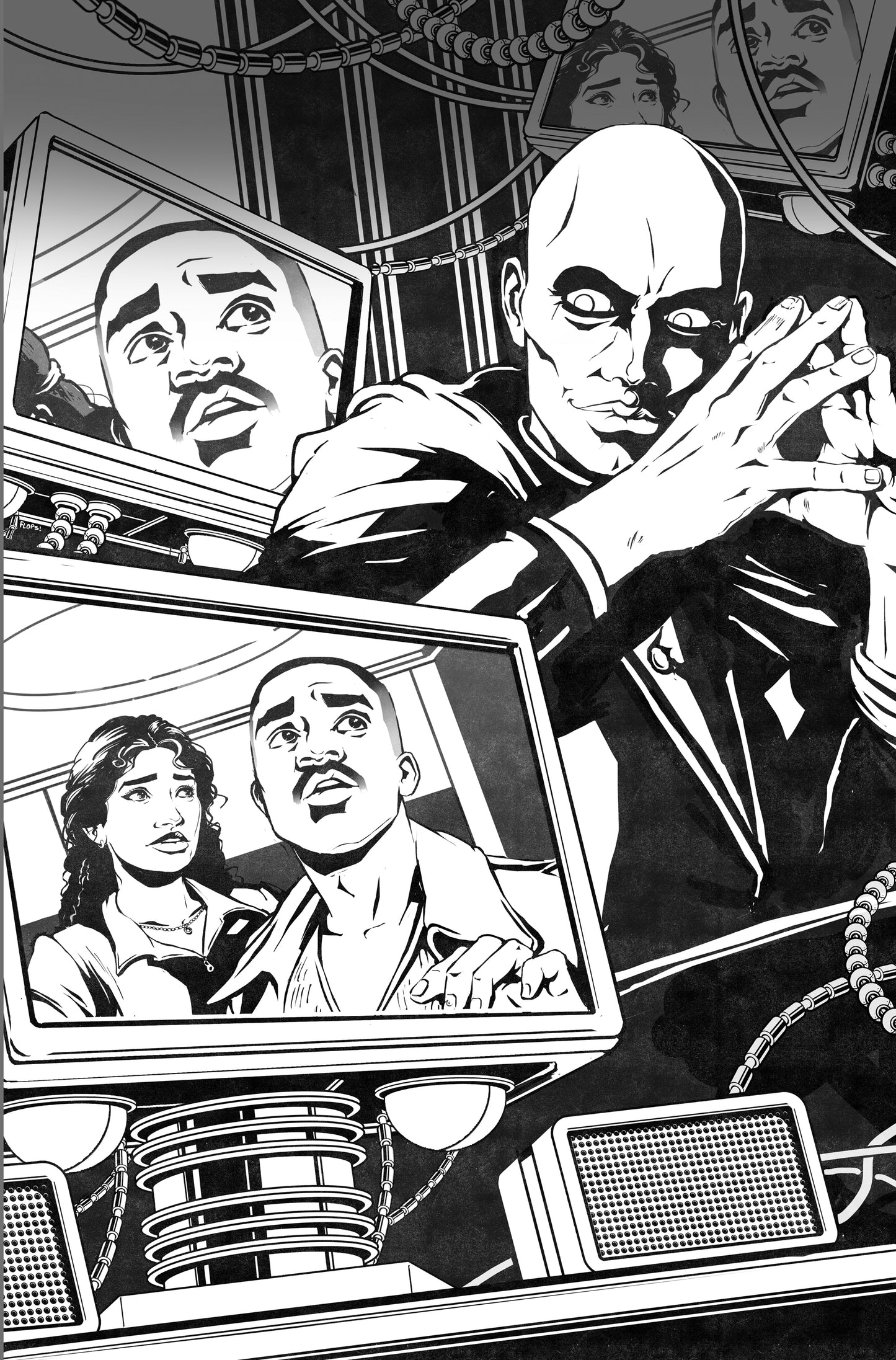 DOCTOR WHO THE PRISON PARADOX #1 (OF 4) CVR G FLOPS COLOR YOUR OWN COVER VAR