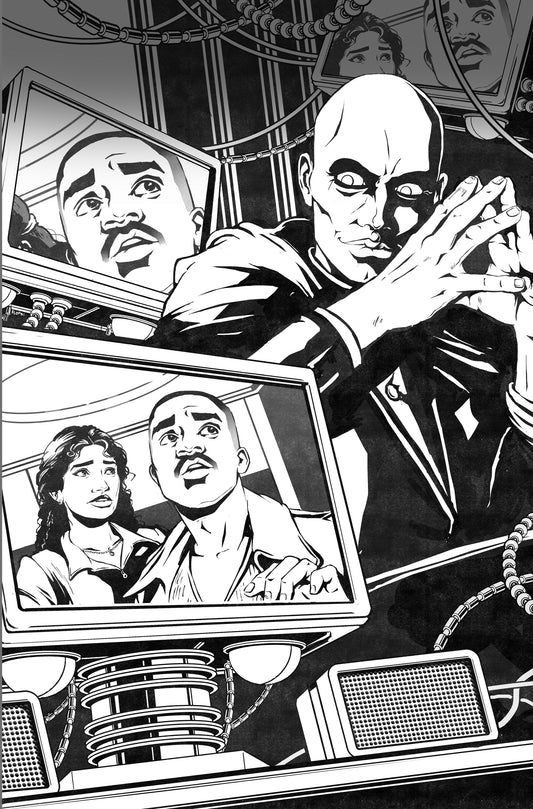 DOCTOR WHO THE PRISON PARADOX #1 (OF 4) CVR G FLOPS COLOR YOUR OWN COVER VAR