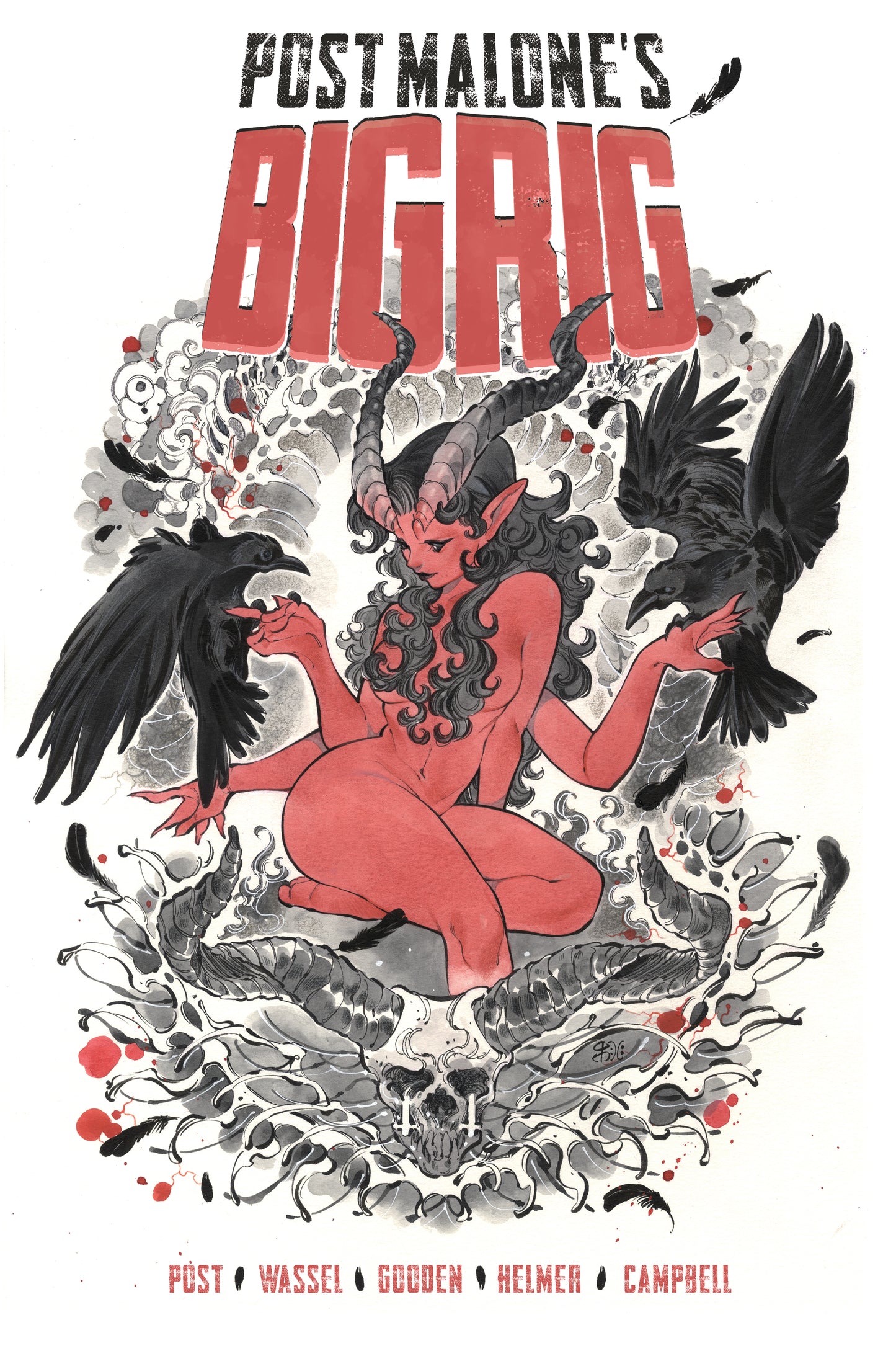 BIG RIG HC VOL 01 LIMITED EDITION SILVER FOIL PEACH MOMOKO VAR Allocations May Occur Limited to 500