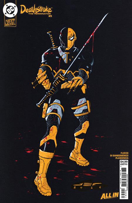 DEATHSTROKE THE TERMINATOR #9 CVR C JUAN FERREYRA CARD STOCK VAR