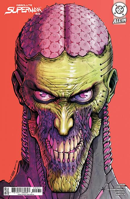 ABSOLUTE SUPERMAN #25 CVR C JUAN FERREYRA CARD STOCK VAR