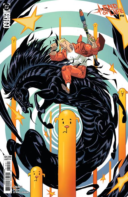 END OF LIFE #10 CVR B RILEY ROSSMO CARD STOCK VAR (MR)