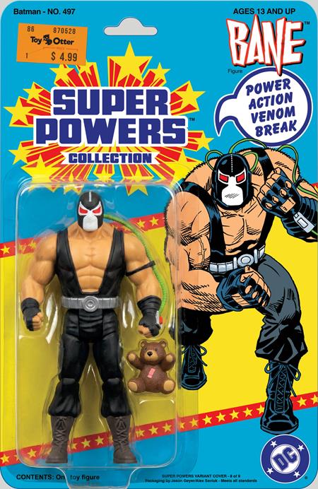 BATMAN #497 FACSIMILE EDITION CVR D JASON GEYER & ALEX SAVIUK BANE SUPER POWERS CARD STOCK VAR