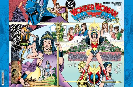 LIMITED COLLECTORS EDITION #64 WONDER WOMAN THE PRINCESS AND THE POWER CVR B GEORGE PEREZ FOIL VAR