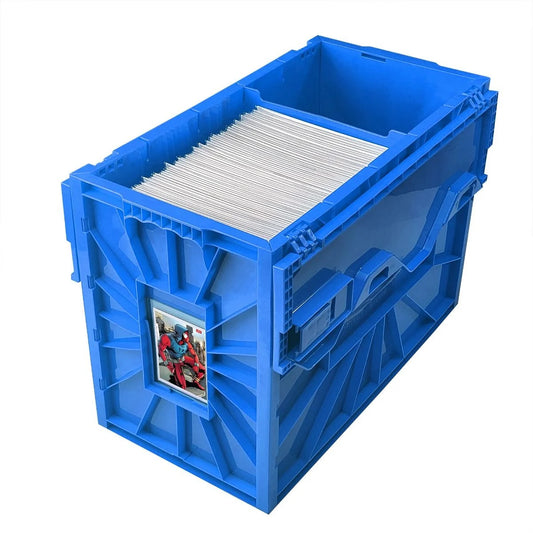 BCW SHORT COMIC BOOK BIN BLUE