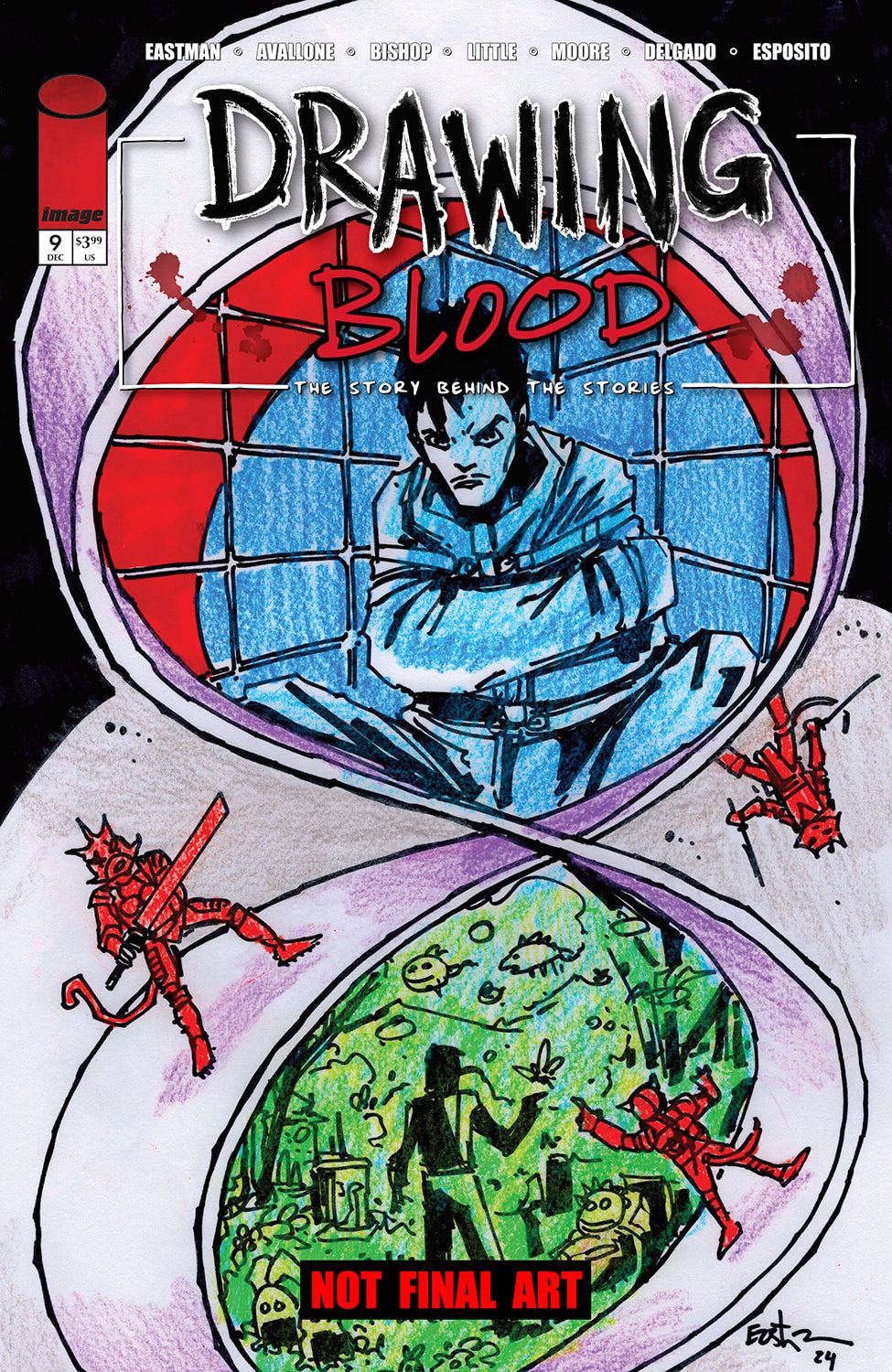 DRAWING BLOOD #9 (OF 12) CVR A KEVIN EASTMAN