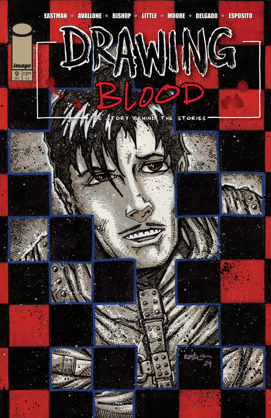 DRAWING BLOOD #9 (OF 12) CVR C KEVIN EASTMAN CHECKERED VAR