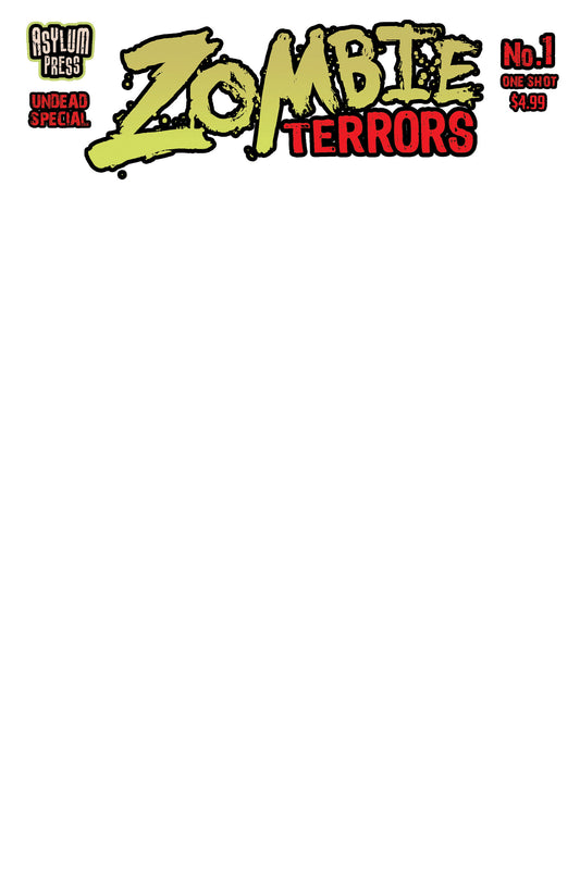 ZOMBIE TERROR #1 UNDEAD SPECIAL (ONE SHOT) CVR C SKETCH COVER VAR (MR)