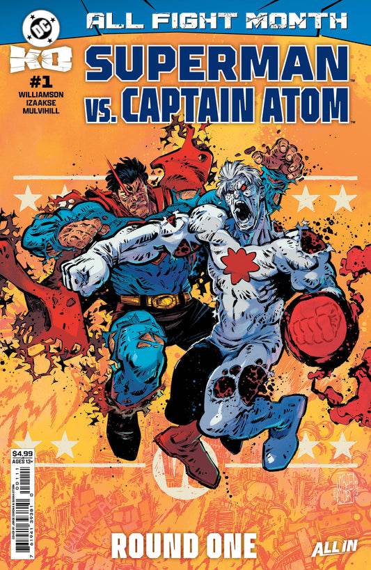 DC K.O. SUPERMAN VS CAPTAIN ATOM #1 (ONE SHOT) CVR A JORGE CORONA