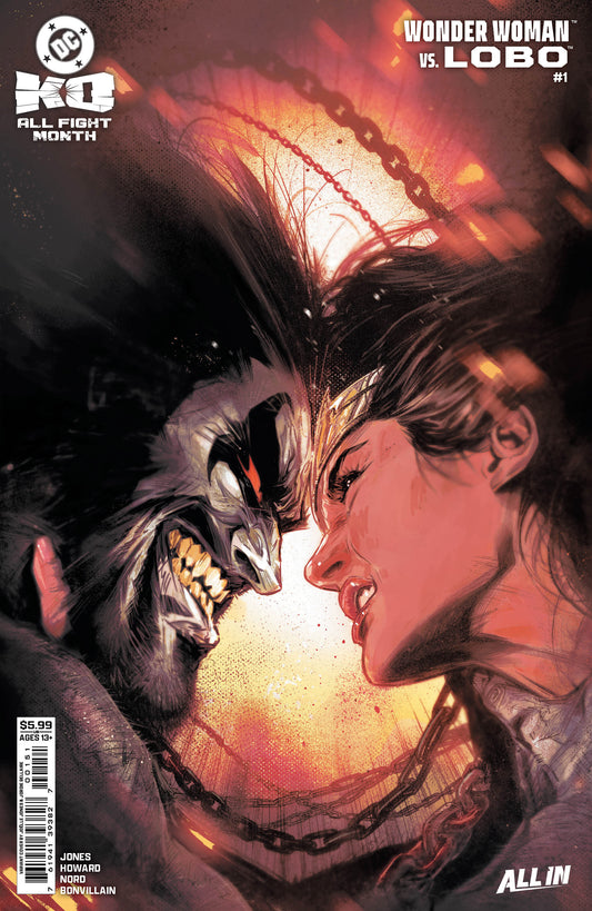 DC K.O. WONDER WOMAN VS LOBO #1 (ONE SHOT) CVR C JOELLE JONES CARD STOCK VAR