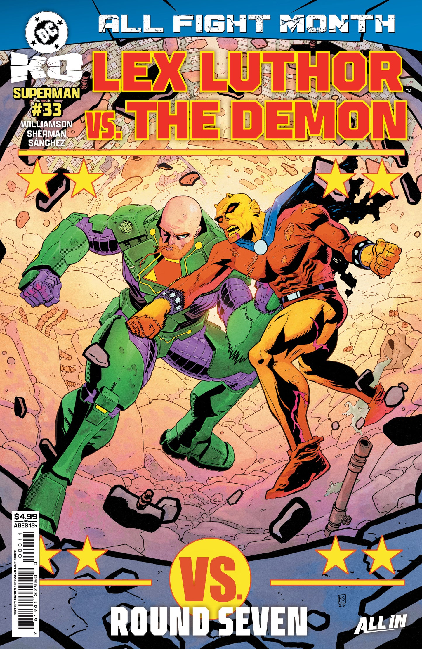 SUPERMAN #33 CVR A HAYDEN SHERMAN (DC K.O.)