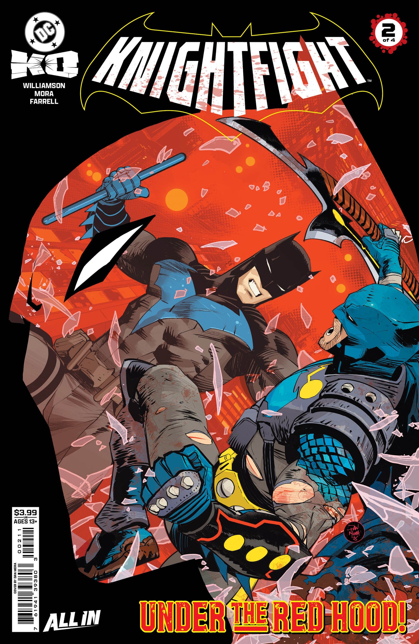 DC K.O. KNIGHTFIGHT #2 (OF 4) CVR A DAN MORA