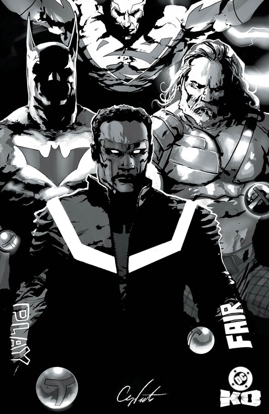 JUSTICE LEAGUE UNLIMITED #14 CVR E STEVAN SUBIC GLOW-IN-THE-DARK VAR (DC K.O.)