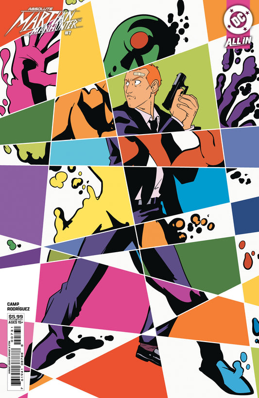 ABSOLUTE MARTIAN MANHUNTER #7 CVR D BRANDT & STEIN CARD STOCK VAR