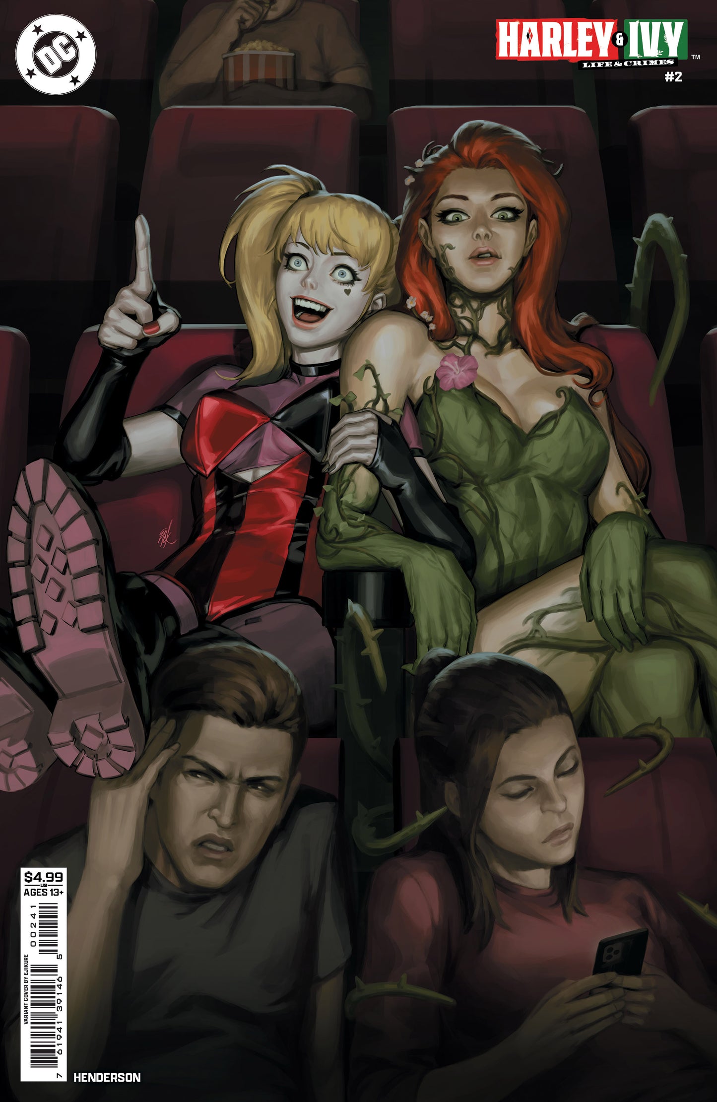 HARLEY AND IVY LIFE AND CRIMES #2 (OF 6) CVR D EJIKURE CARD STOCK VAR