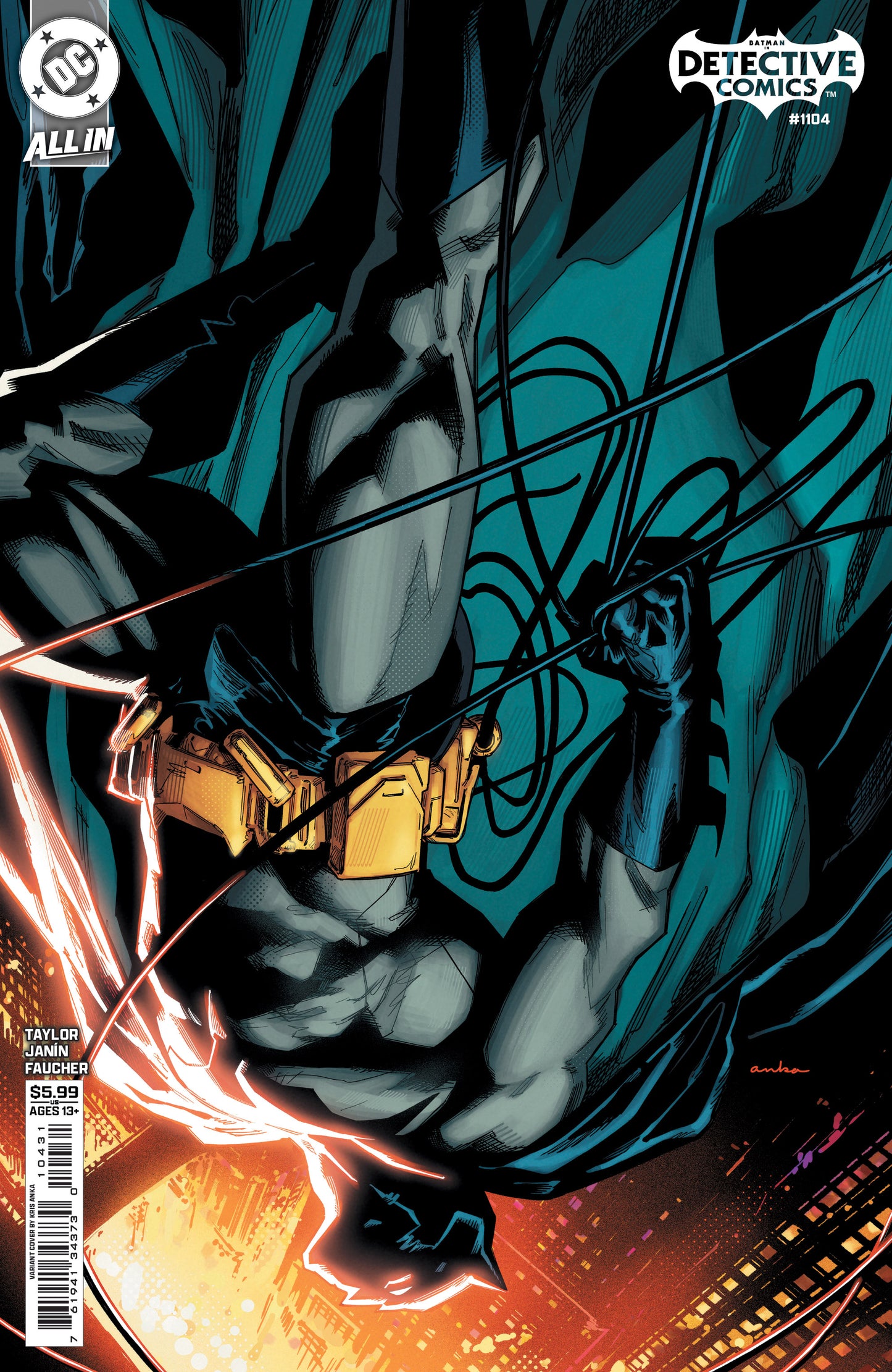 DETECTIVE COMICS #1104 CVR C KRIS ANKA CARD STOCK VAR