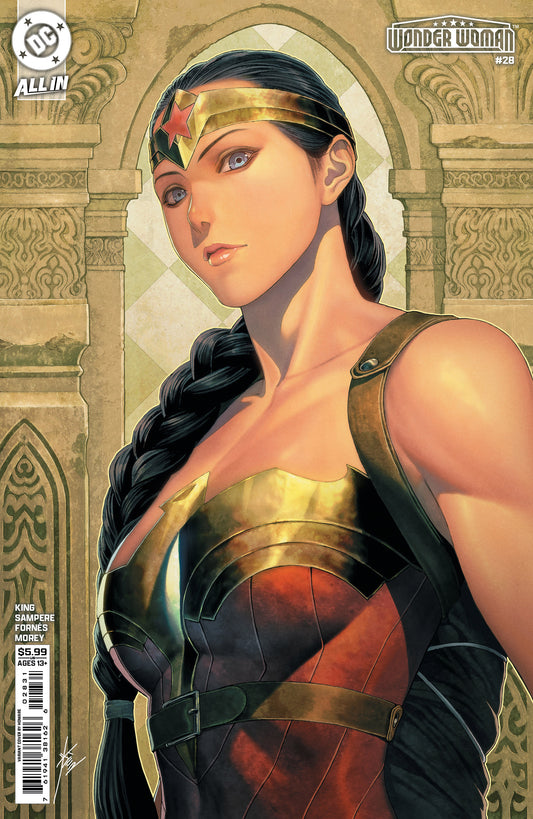 WONDER WOMAN #28 CVR C HOMARE CARD STOCK VAR
