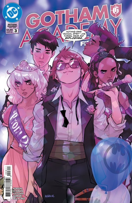 GOTHAM ACADEMY FIRST YEAR #3 (OF 6) CVR A KARL KERSCHL
