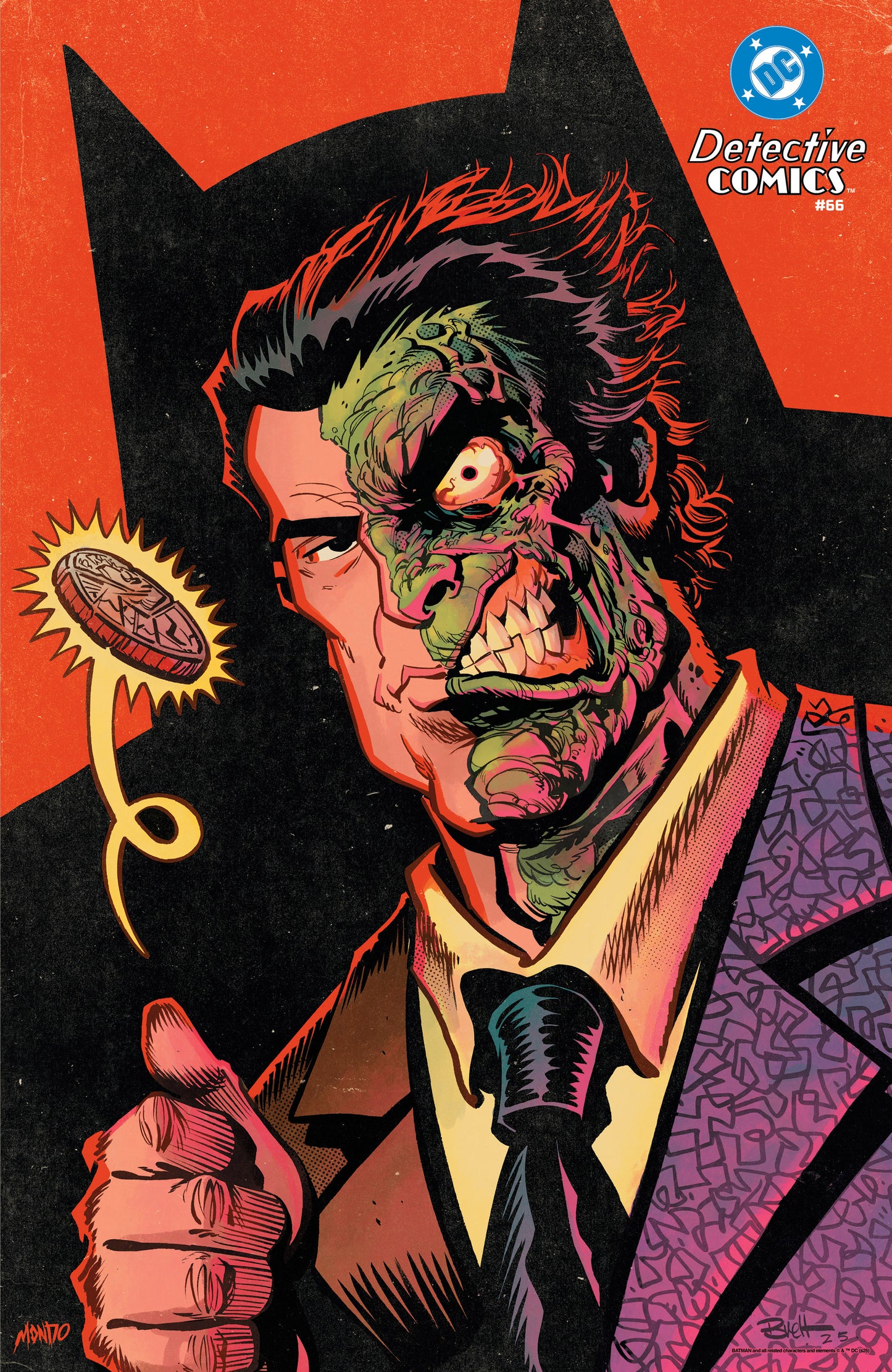 DETECTIVE COMICS #66 FACSIMILE EDITION CVR B BRETT PARSON MONDO CARD STOCK VAR