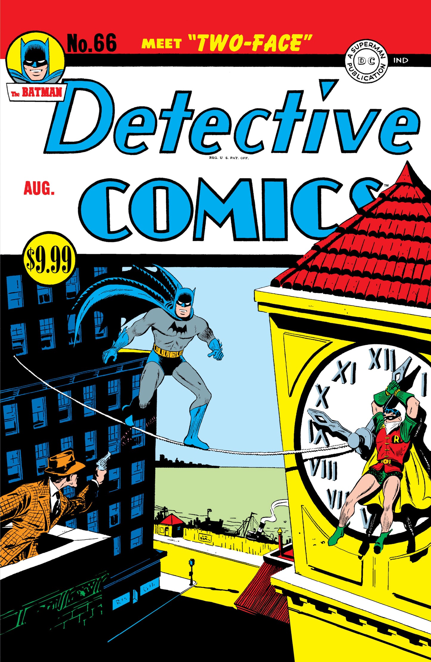 DETECTIVE COMICS #66 FACSIMILE EDITION CVR C JERRY ROBINSON FOIL VAR