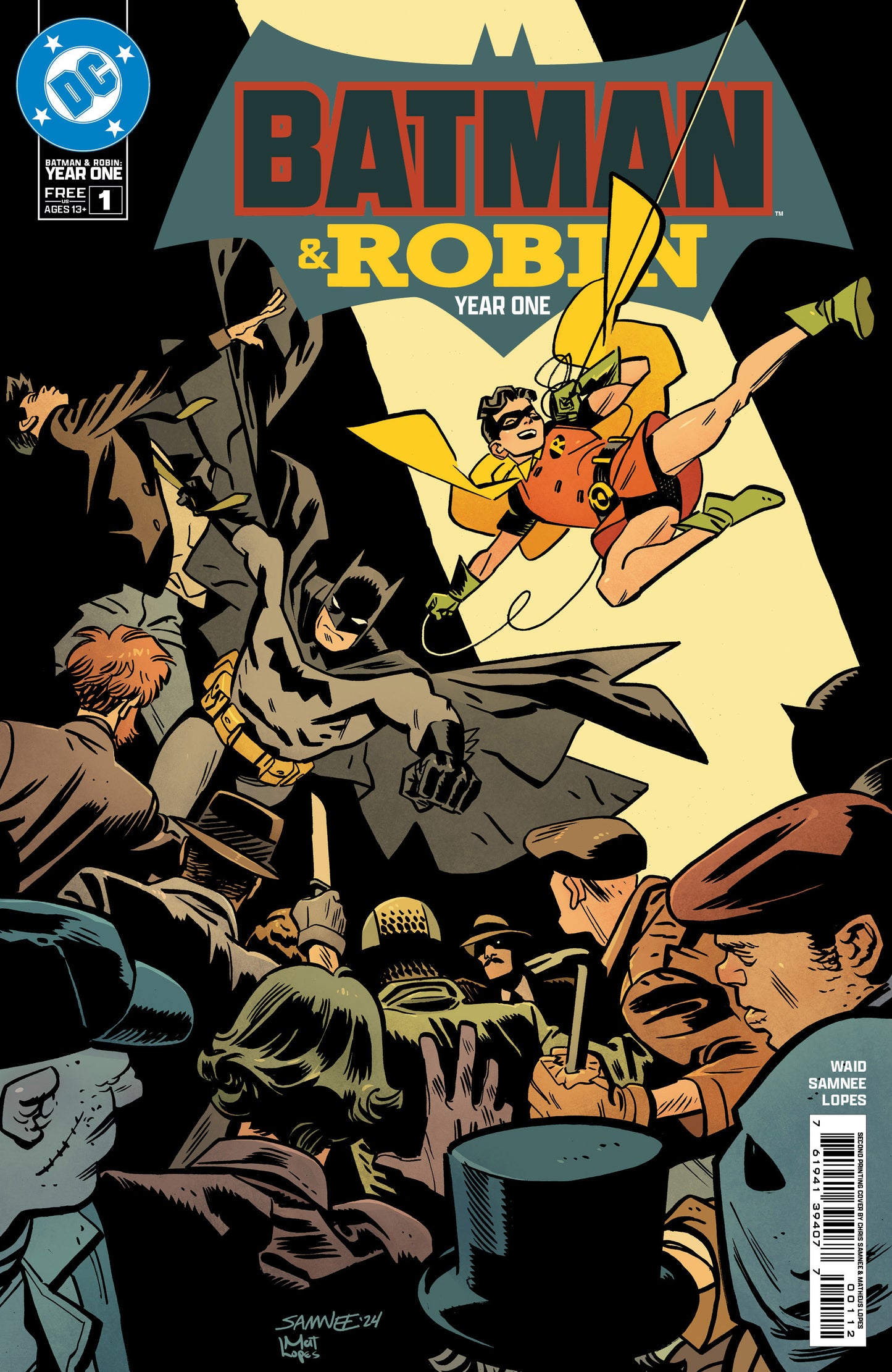 BATMAN & ROBIN YEAR ONE #1 BATMAN DAY 2025 SECOND PRINTING