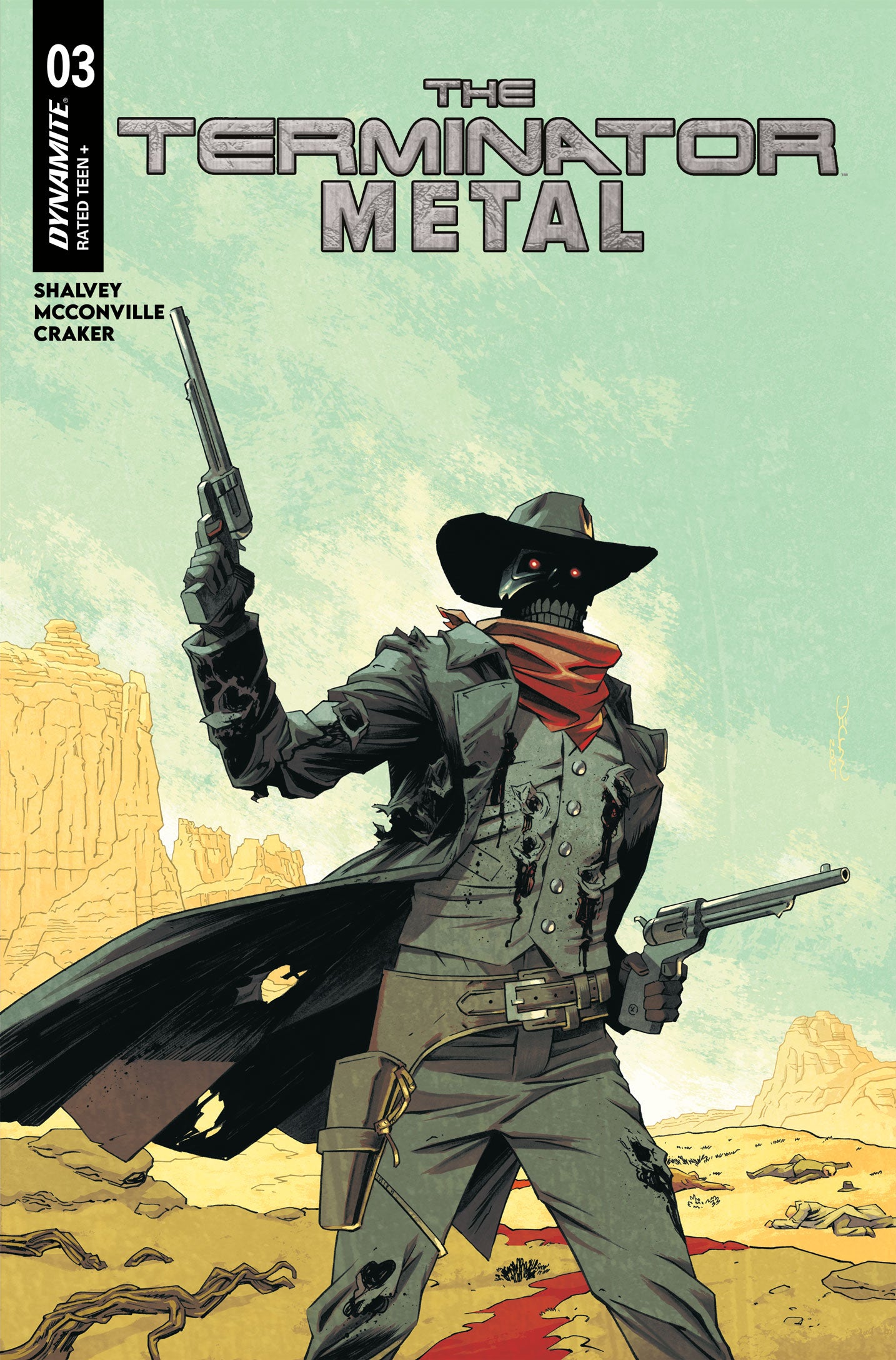 TERMINATOR METAL #3 CVR A DECLAN SHALVEY