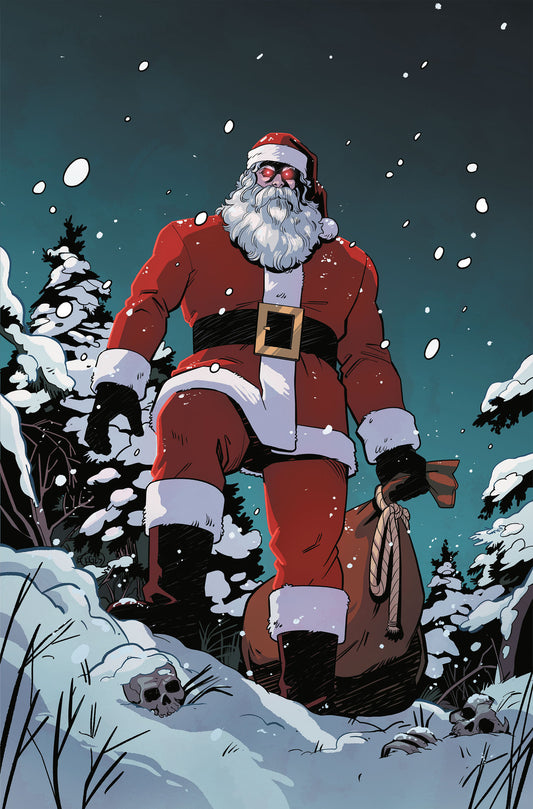TERMINATOR SANTA CLAUS IS COMING TO TOWN #1 (ONE SHOT) CVR E WILL ROBSON METAL VIRGIN VAR