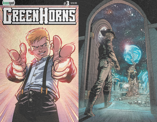 GREENHORNS #3 CVR C ATHILA FABBIO PETE PANTAZIS HOLOFOIL FLIP VAR