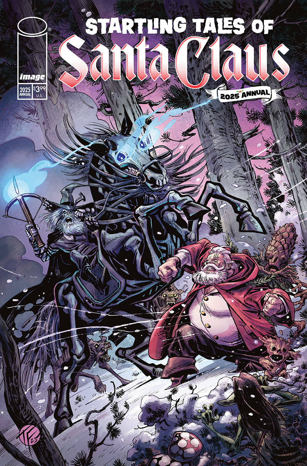 STARTLING TALES OF SANTA CLAUS 2025 ANNUAL (ONE SHOT) CVR C TOM FOWLER & OLLI HIHNALA VAR