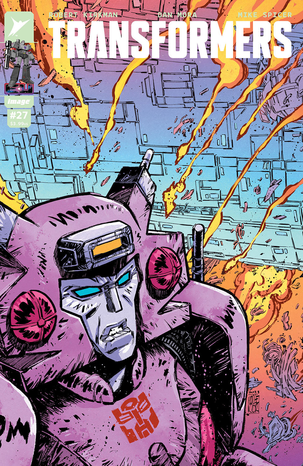 TRANSFORMERS #27 CVR C JORGE CORONA & MIKE SPICER CONNECTING VAR